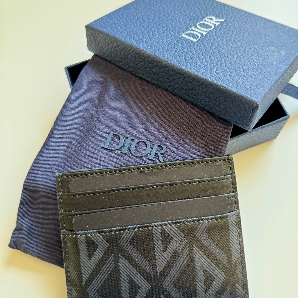 Dior men’s card holder